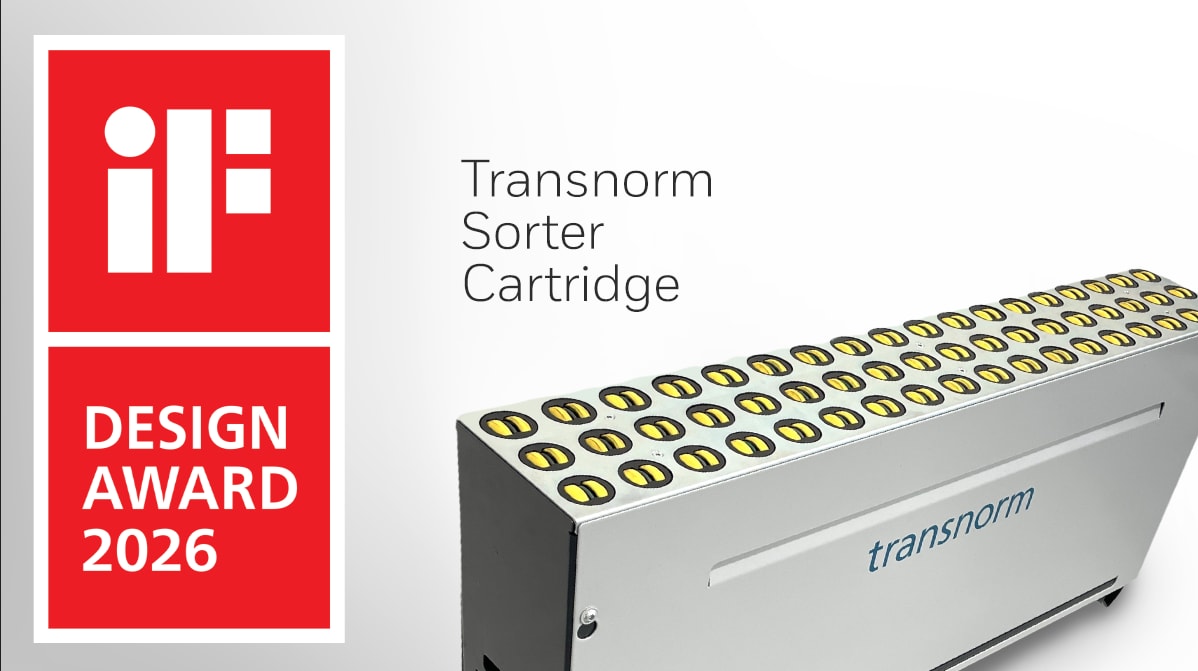 Honeywell Transnorm Wins 2026 iF Design Award for Energy-Efficient Sorter Solution - Honeywell