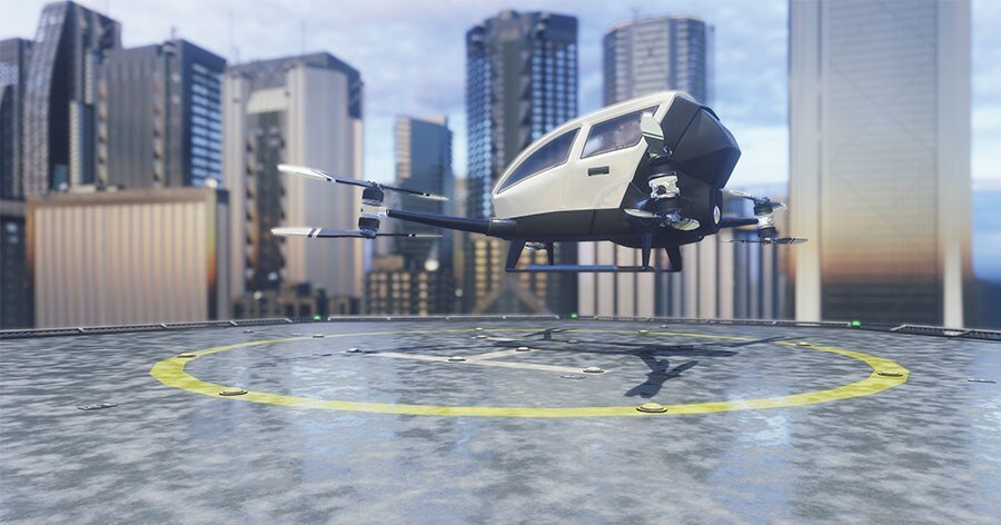 Urban Air Mobility vehicle Urban Air Mobility Vehicle